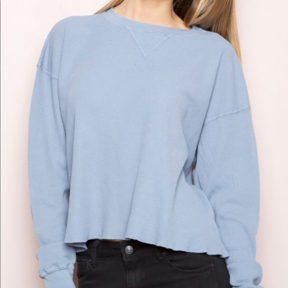 Brandy Melville Tops - BRANDY MELVILLE LAILA THERMAL LONG SLEEVE